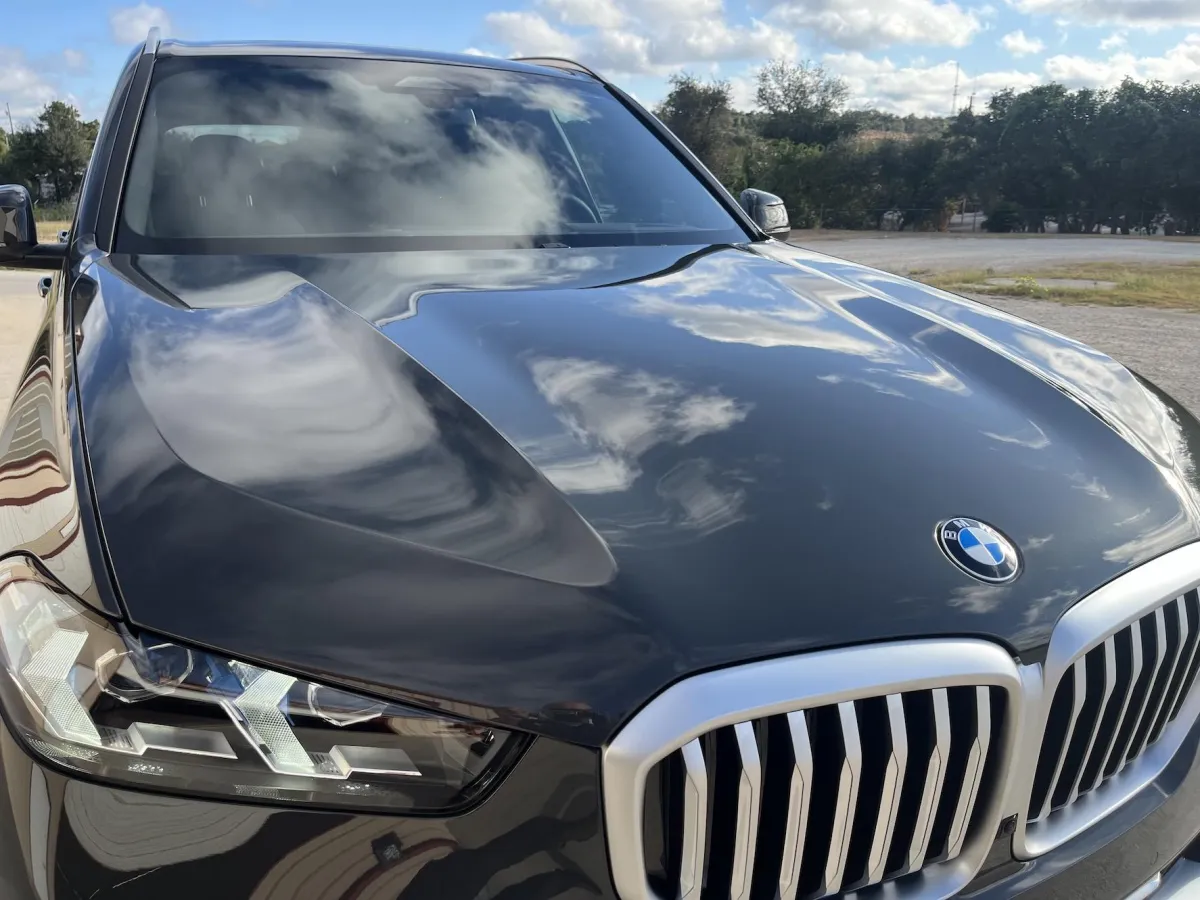 self-healing ceramic coating on a bmw