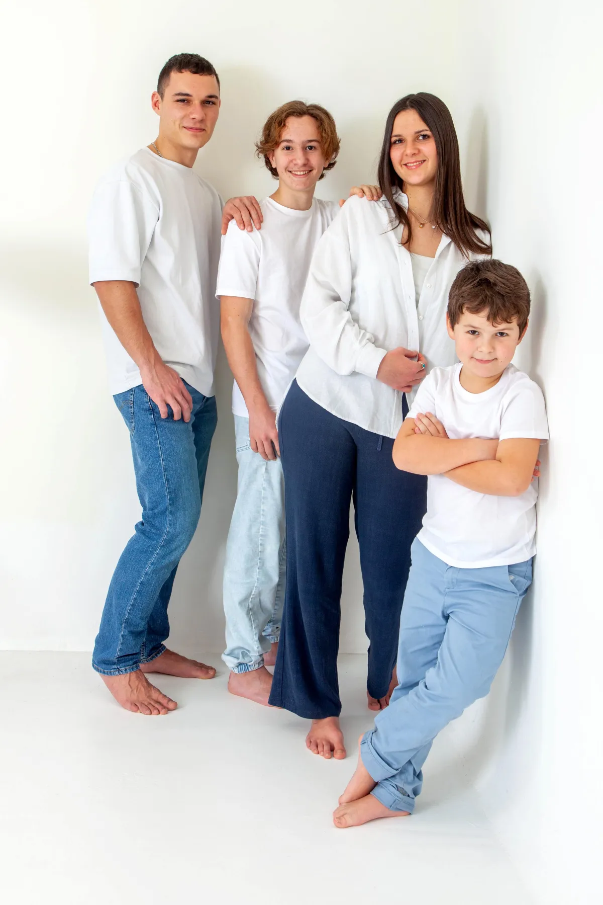 séance photo famille studio Valence