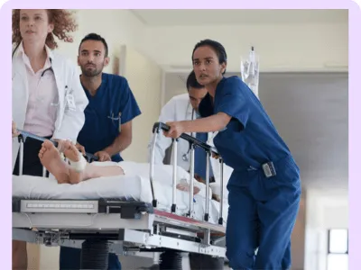 Emergency medicine occupational management crm image of emergency team