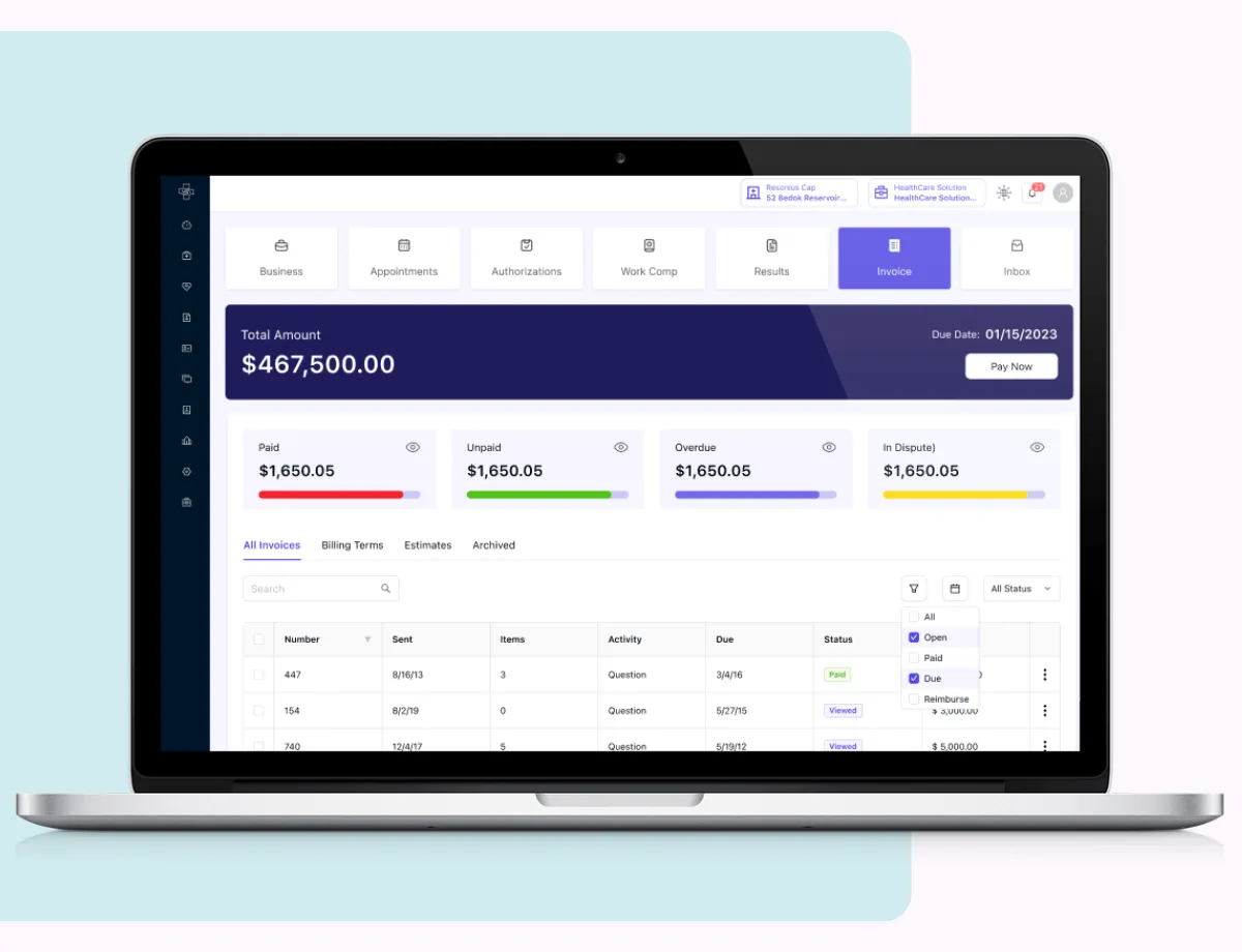 Depicting quick reimbursement process in healthcare management, showcasing same-day payments and streamlined billing systems