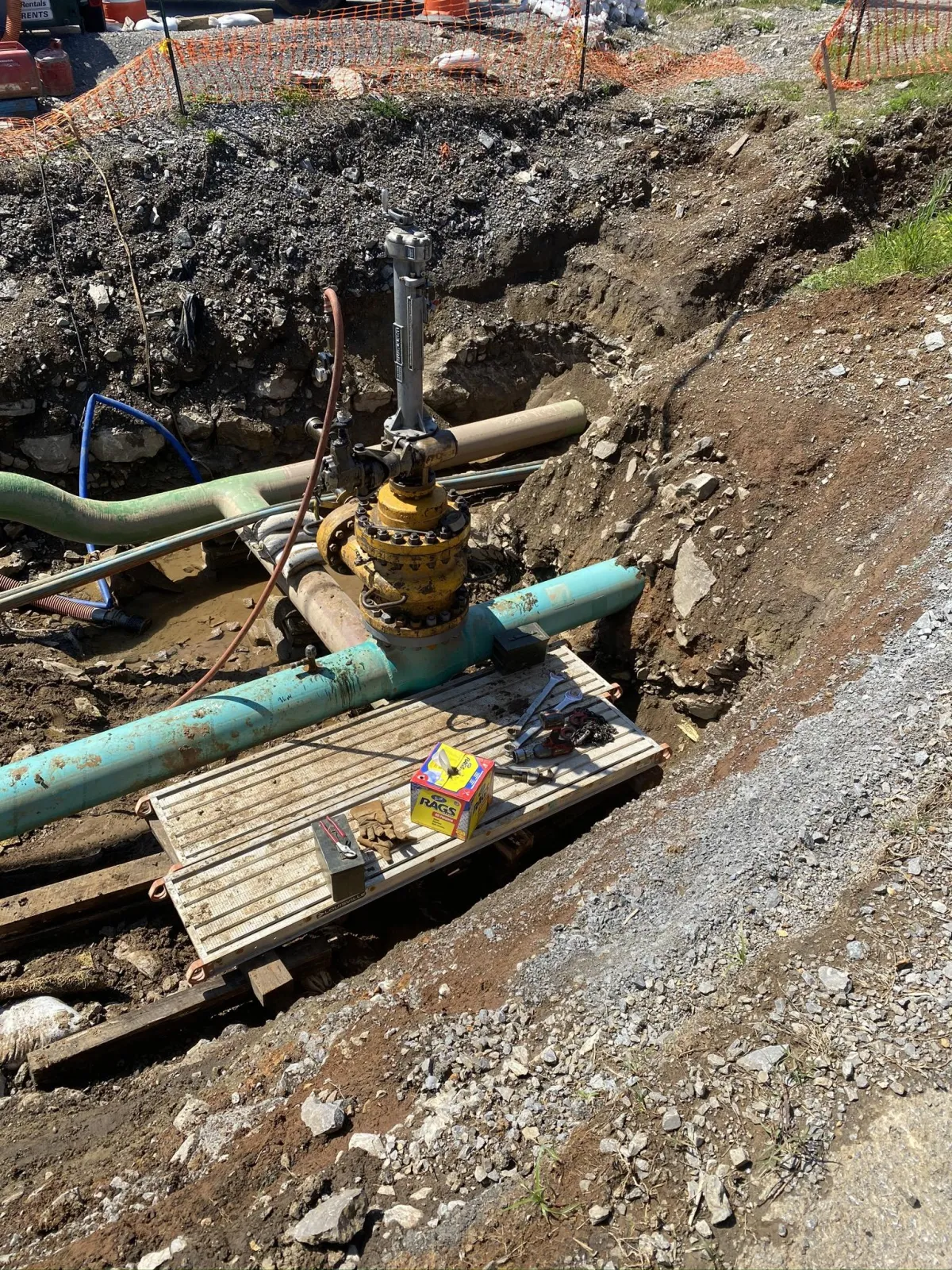 12" High Pressure Tap