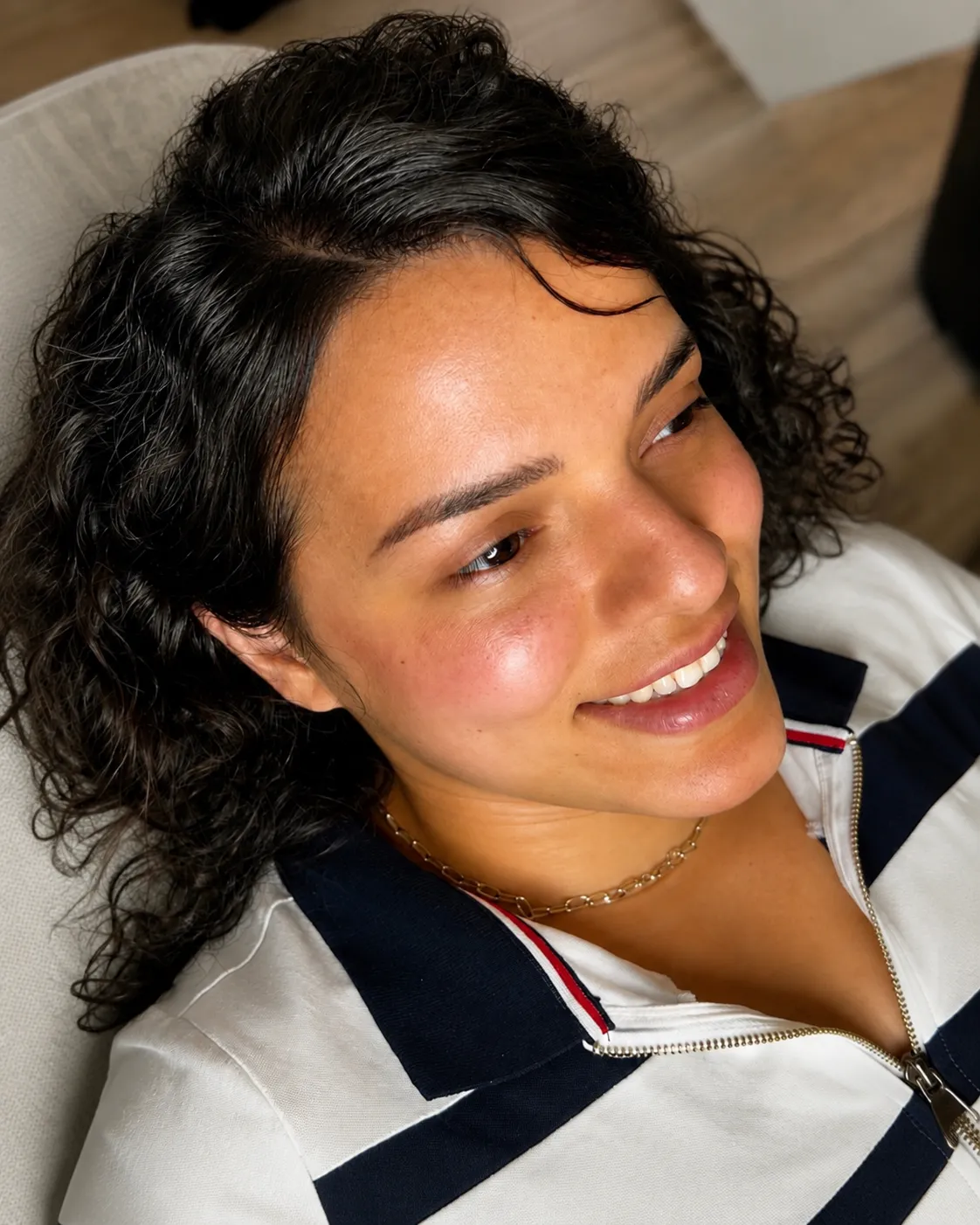 Healed natural-looking brow result by Cristal Torres Brows in Las Vegas