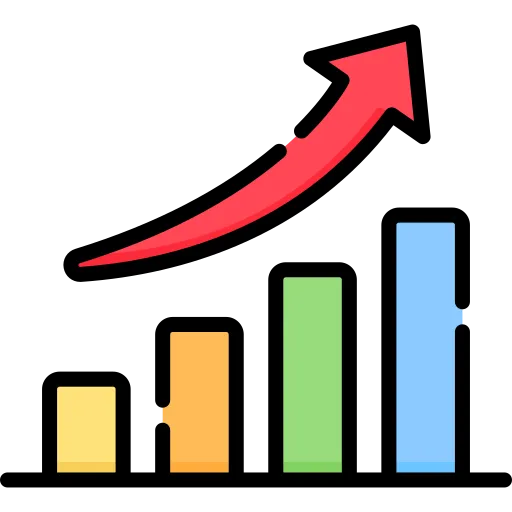 Three-step marketing process illustration showing discovery, AI setup, and business growth through optimization