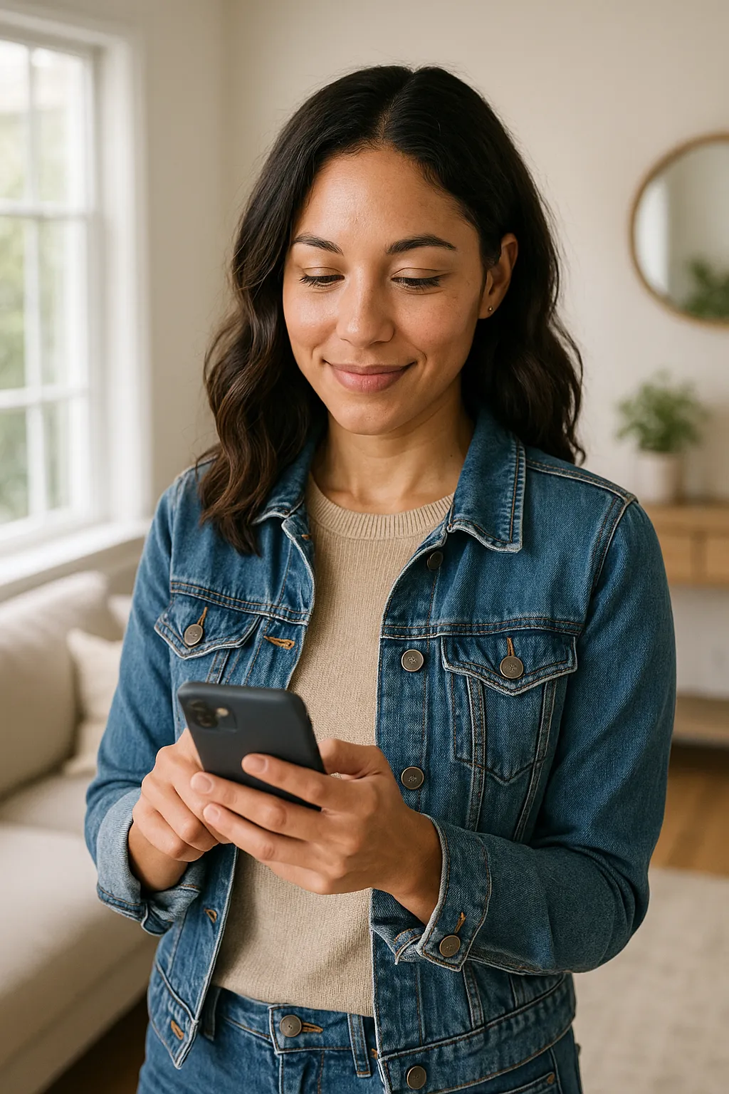 AI assistant handling customer inquiry in real time