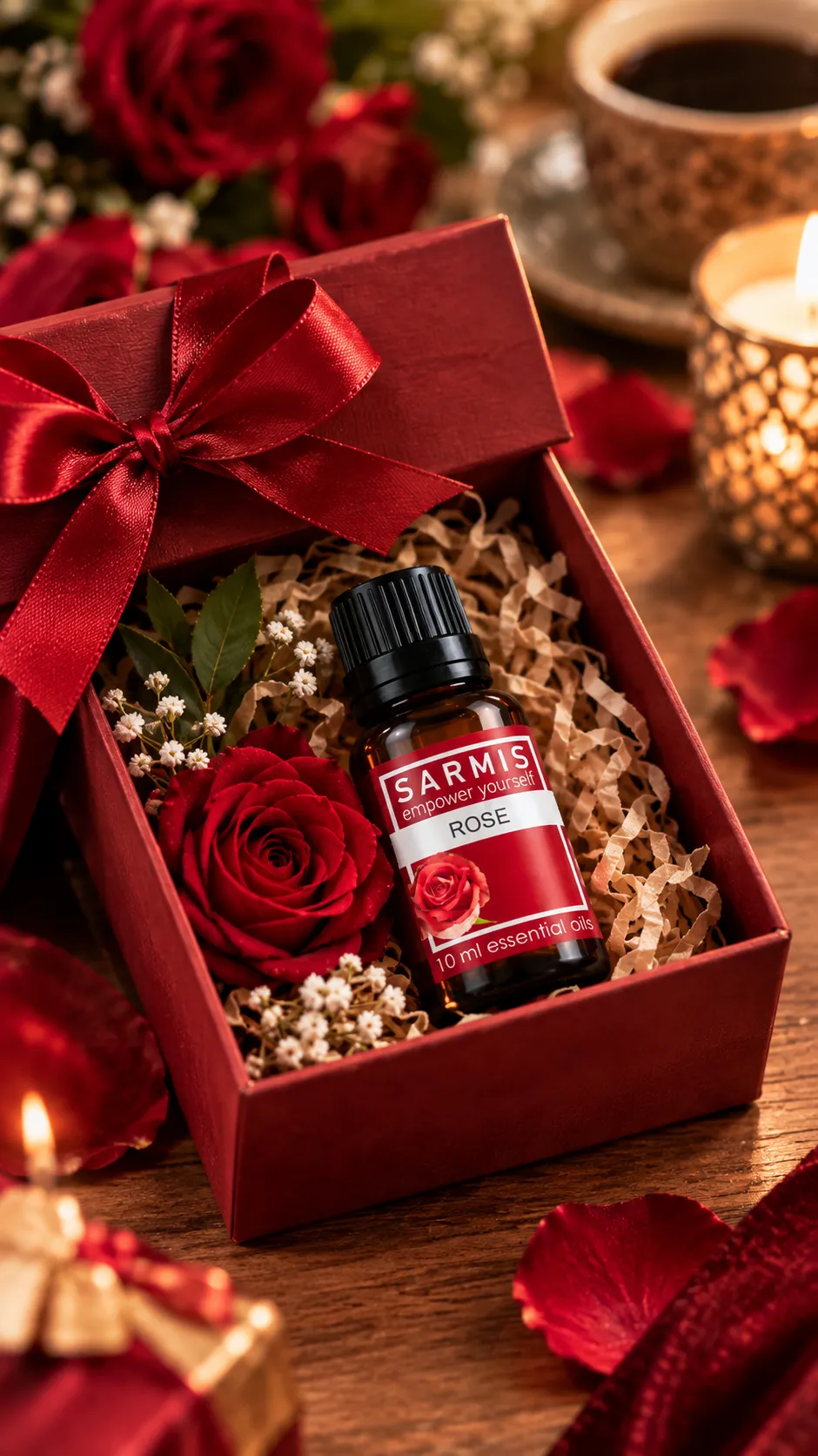 Procesul de distilare lentă cu abur a esenței pure de trandafir Sarmis Rose