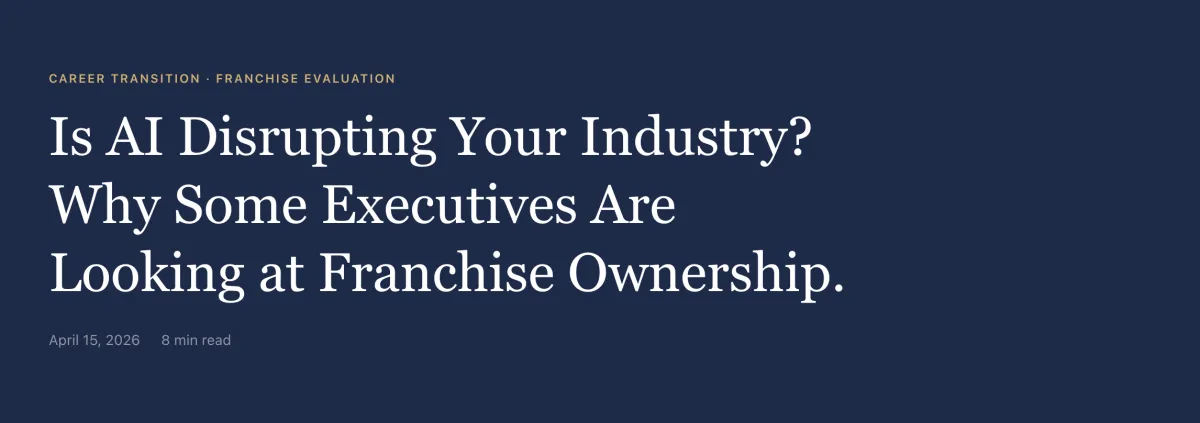 Mike Martuza | Franchise Consultant
