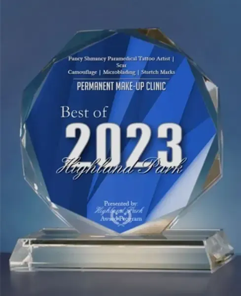2023 Best of Highland Park Award - Permanent Makeup Clinic
