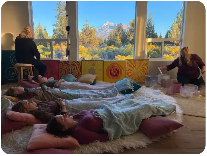 Sound Healing Mount Shasta Singing Bowls