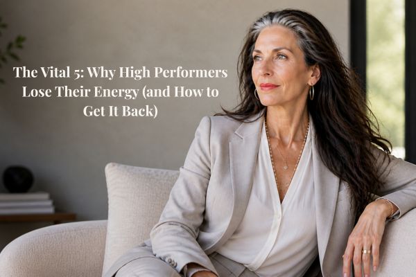 Stephana Oetinger teaching the Vital 5 foundations for high performers