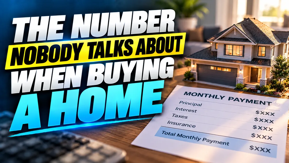 The Number Nobody Talks About When Buying a Home and Why Two Houses at the Same Price Cost Differently