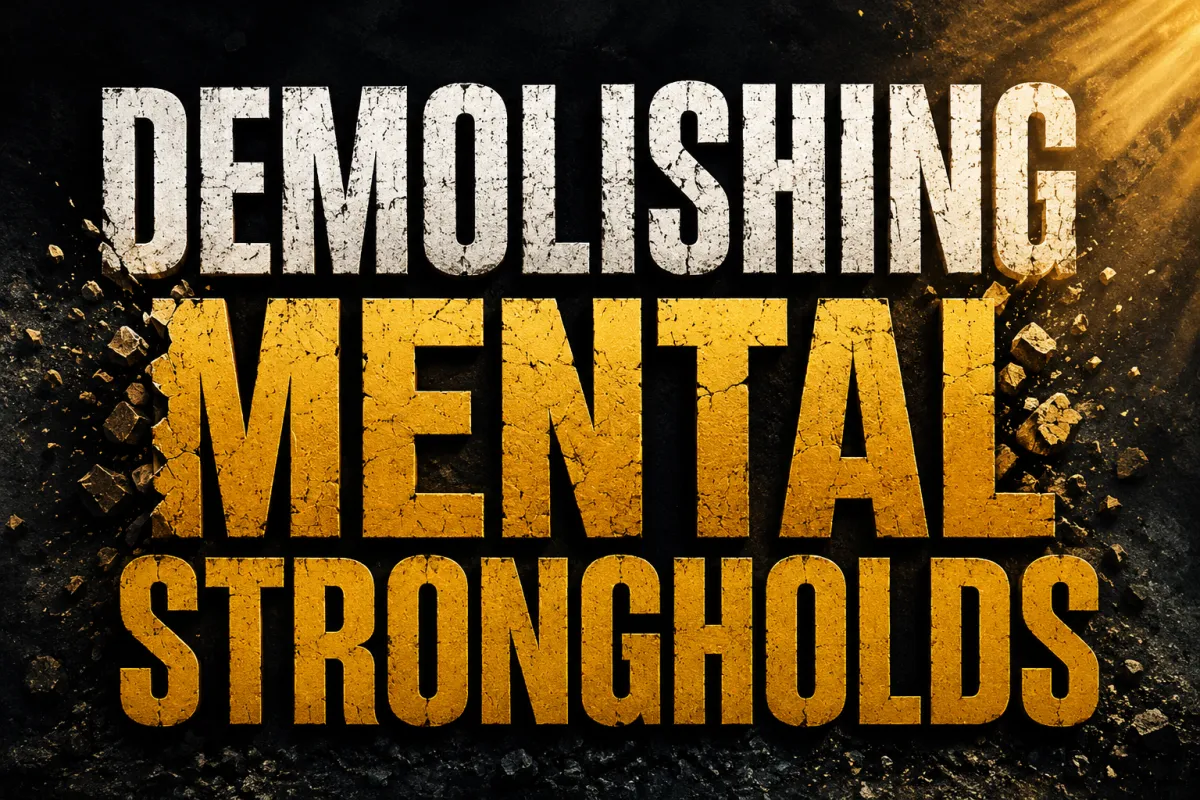 Demolishing Mental Strongholds