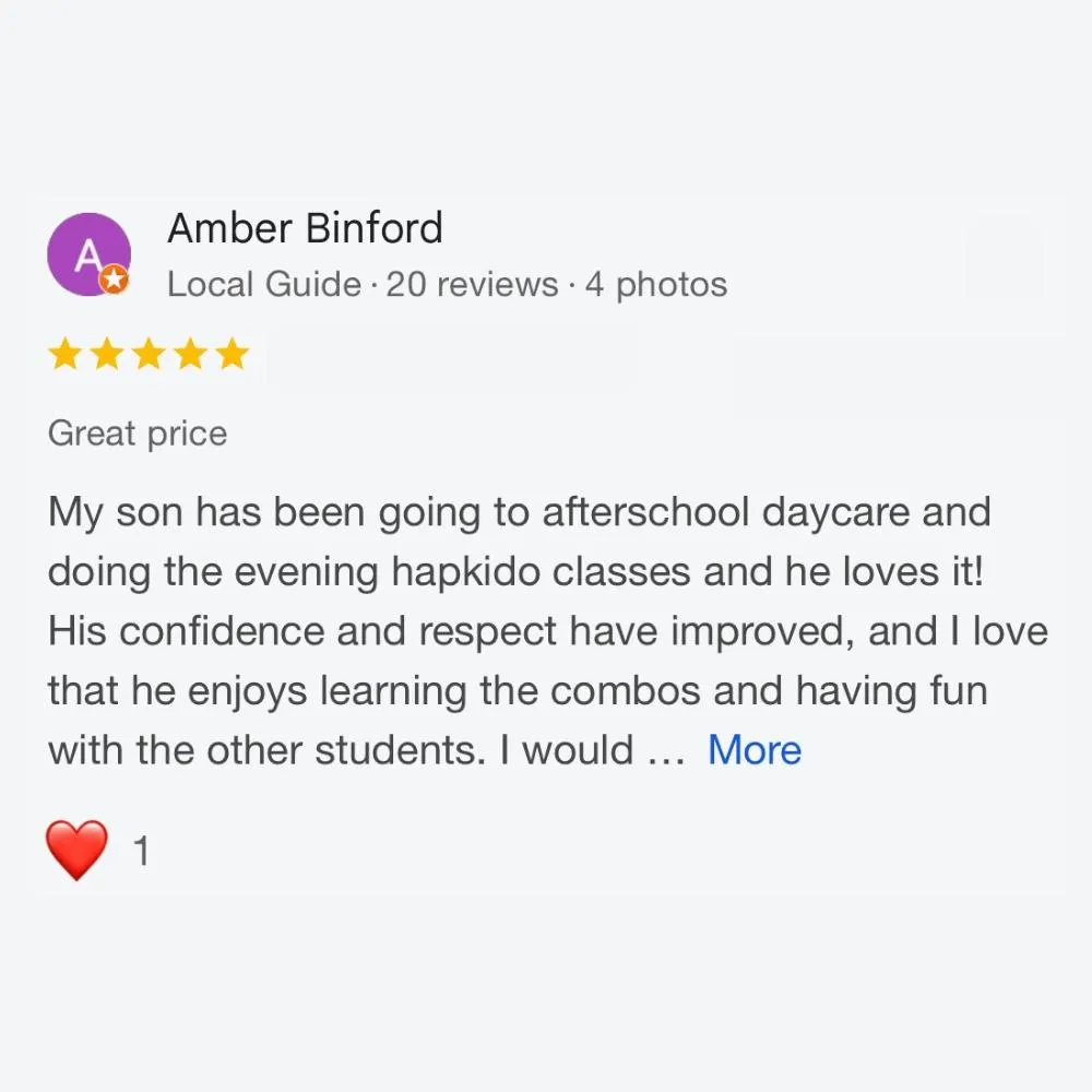 5 Star Review For GTX Jarrell's Best After School and Summer Camp Programs!