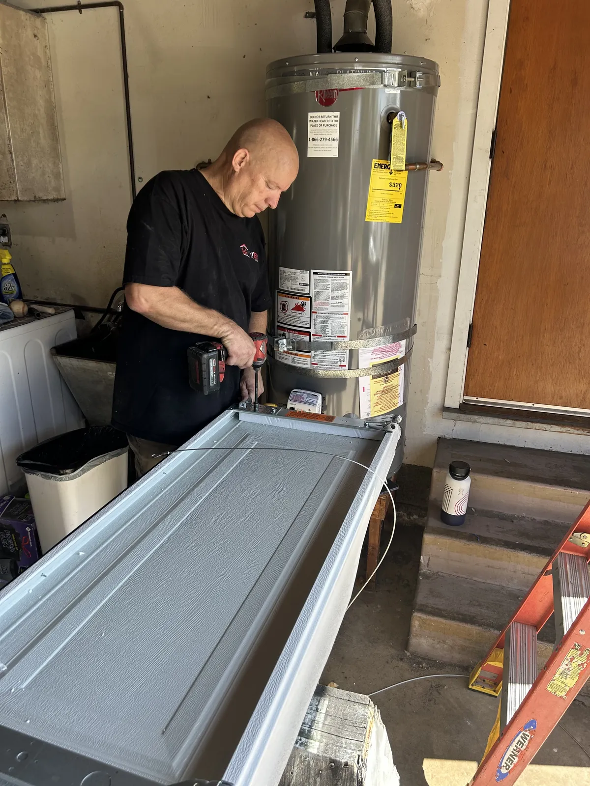 James, U.S. Marine veteran providing expert garage door repair