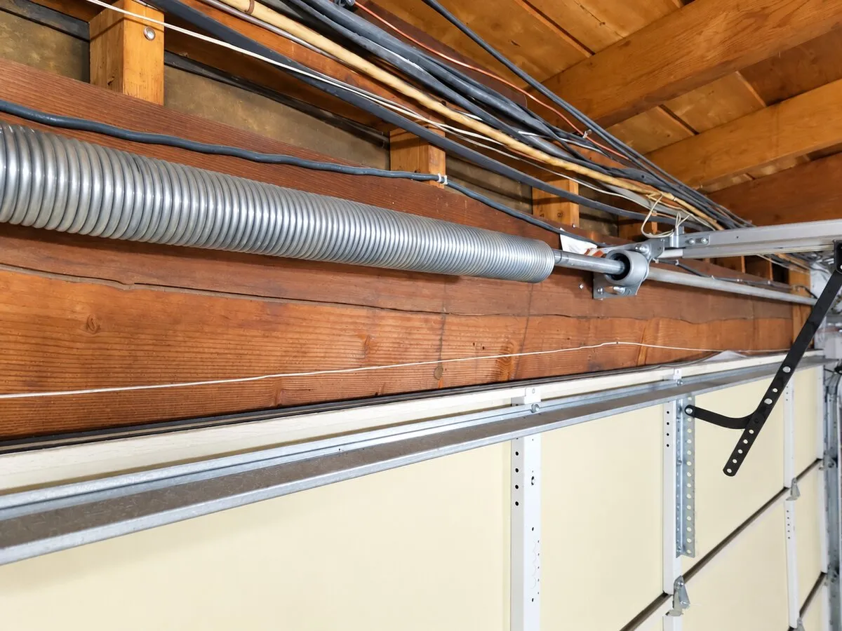 [Real job photo] Garage Door Spring Replacement - La Mesa, CA