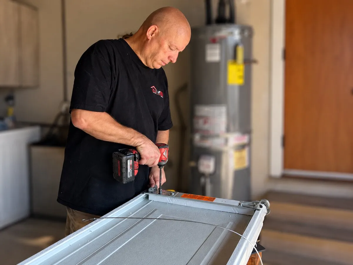 [Real job photo] Garage Door Repair - La Mesa, CA
