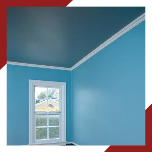 Fresh interior painting service in a Rockville, MD home