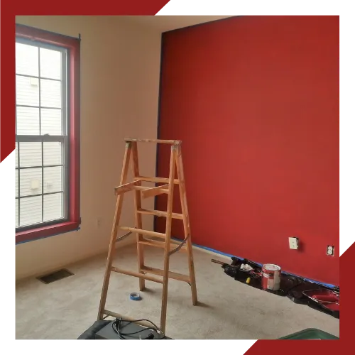 Residential and commercial painting team at work in Rockville