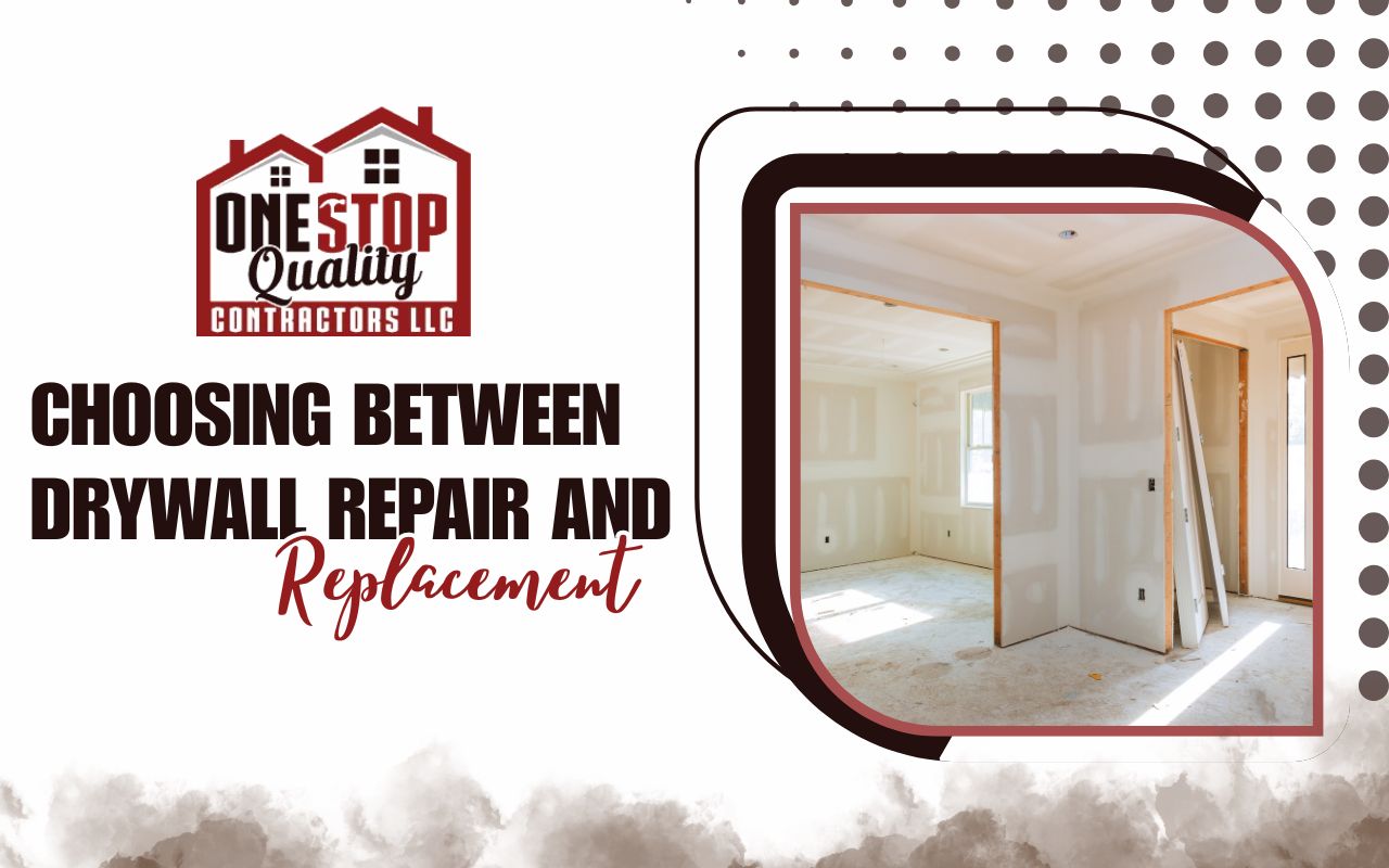 Drywall repair vs replacement wall inspection before choosing the right fix
