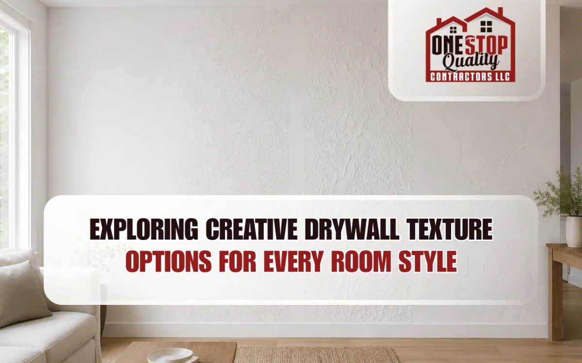Drywall Texture Options for a Better Wall Finish