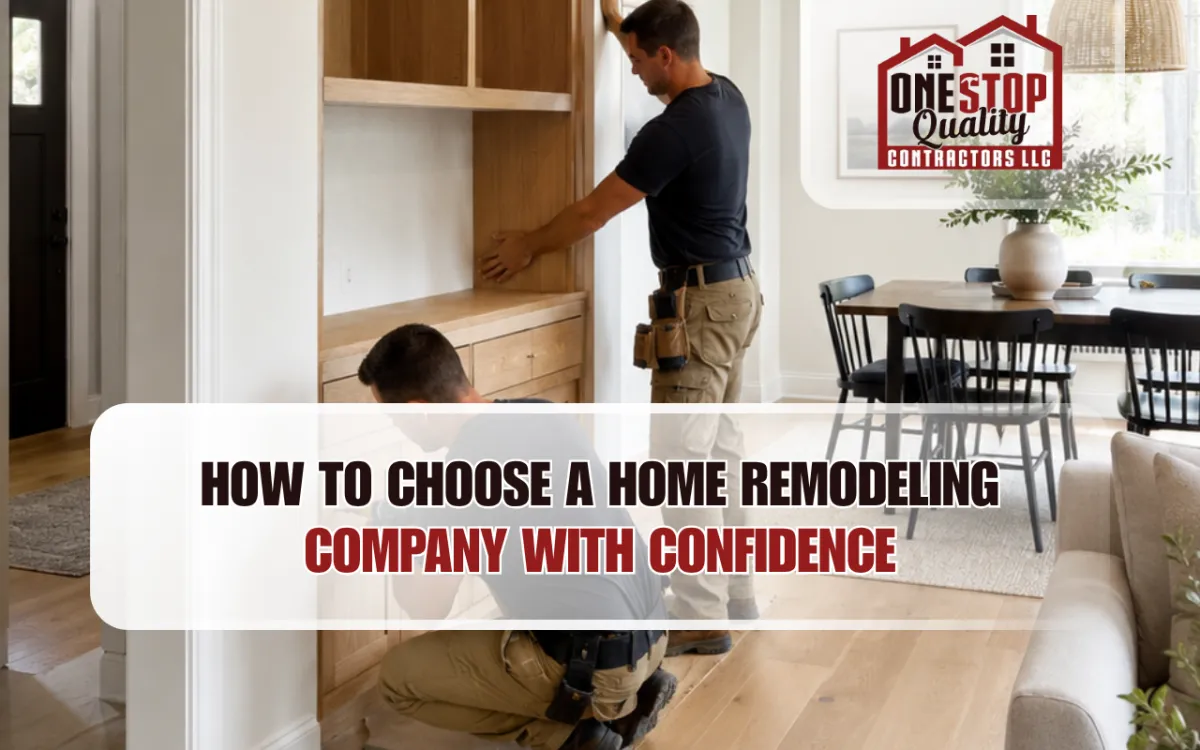 How to Choose a Home Remodeling Company With Confidence