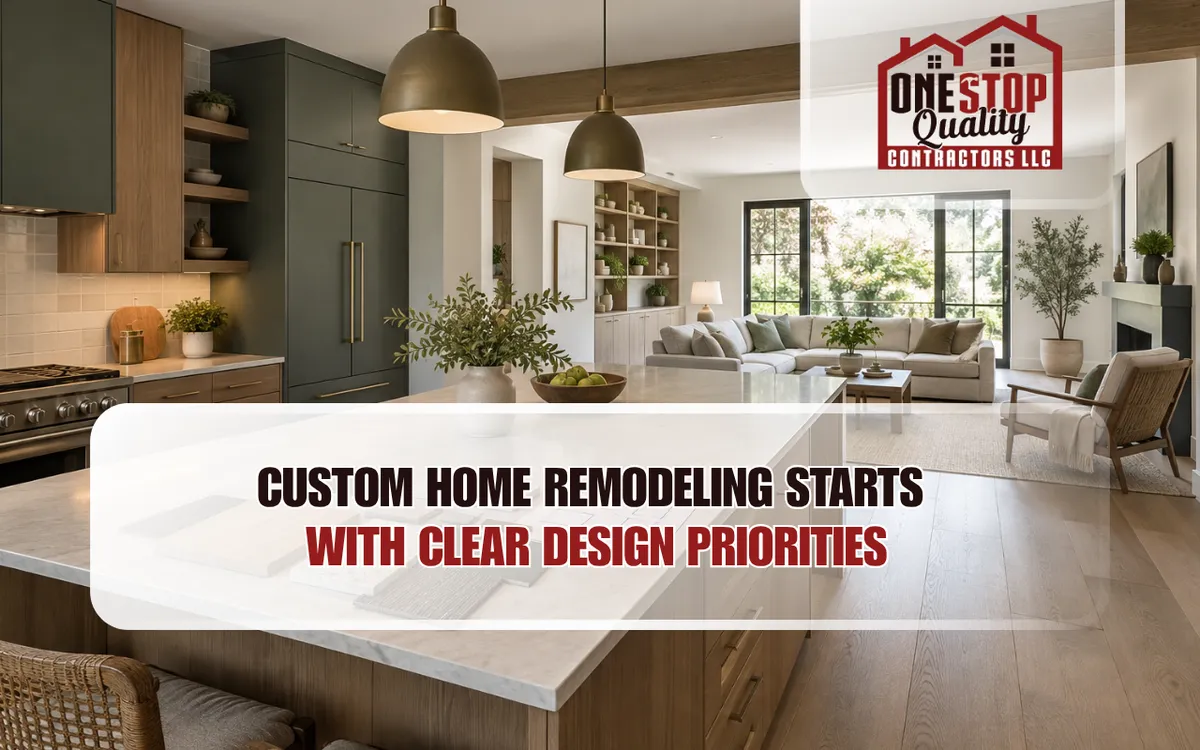 Custom Home Remodeling Starts With Clear Design Priorities