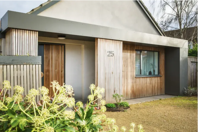 house outside photo after extension