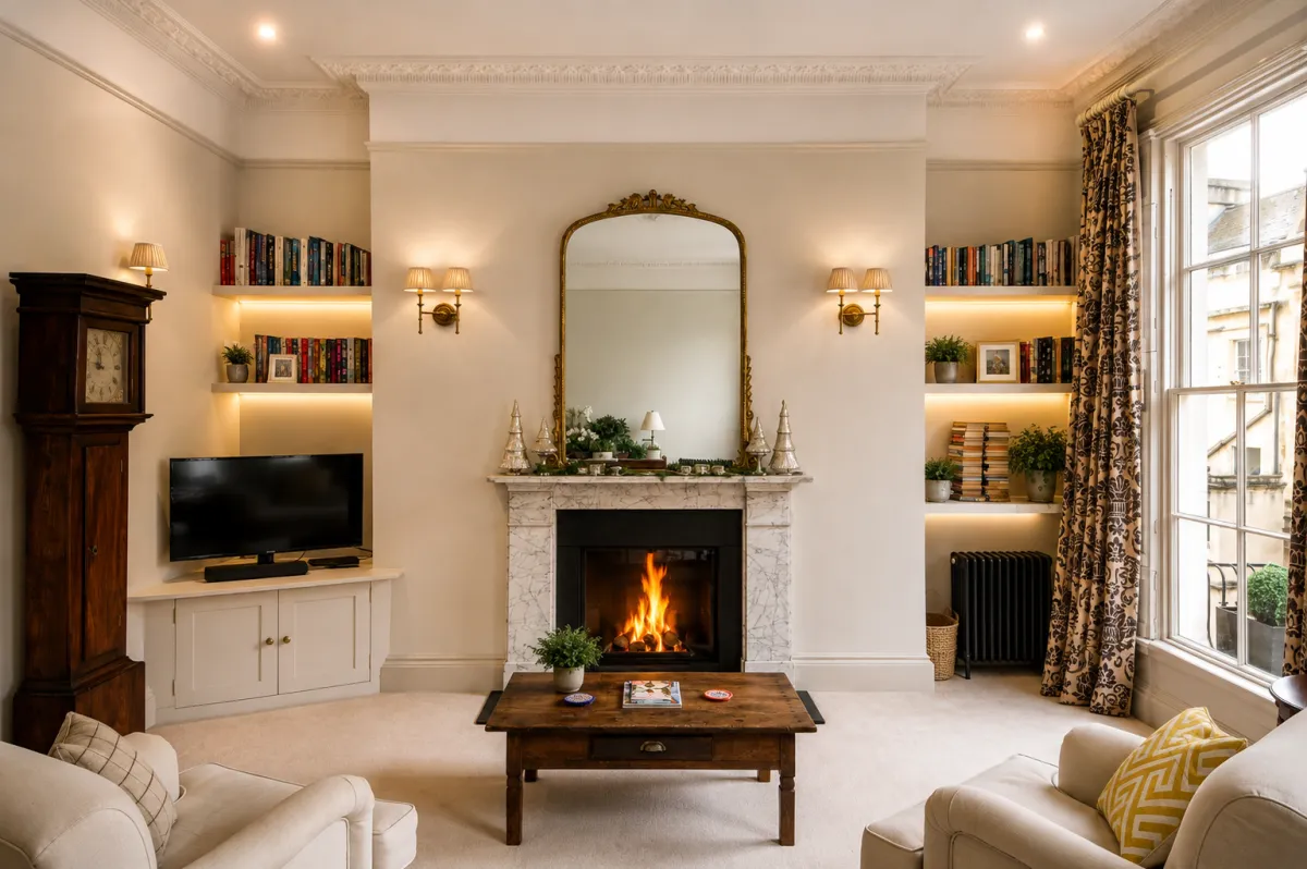 luxury and cozy living room