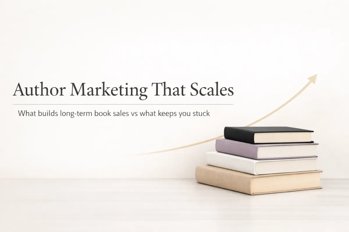 Author Marketing: What Actually Scales vs What Keeps You Stuck