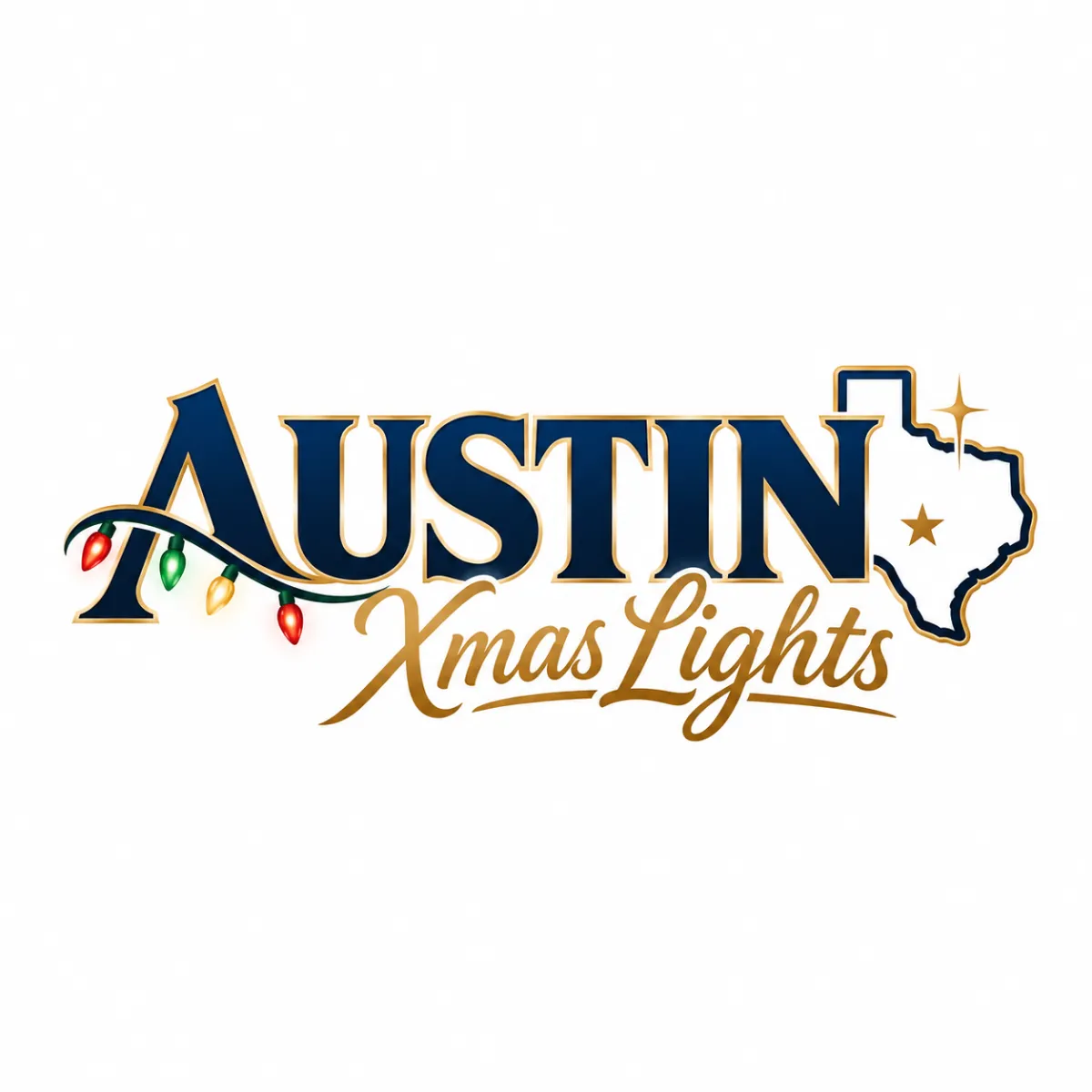 Austin Christmas Lights logo