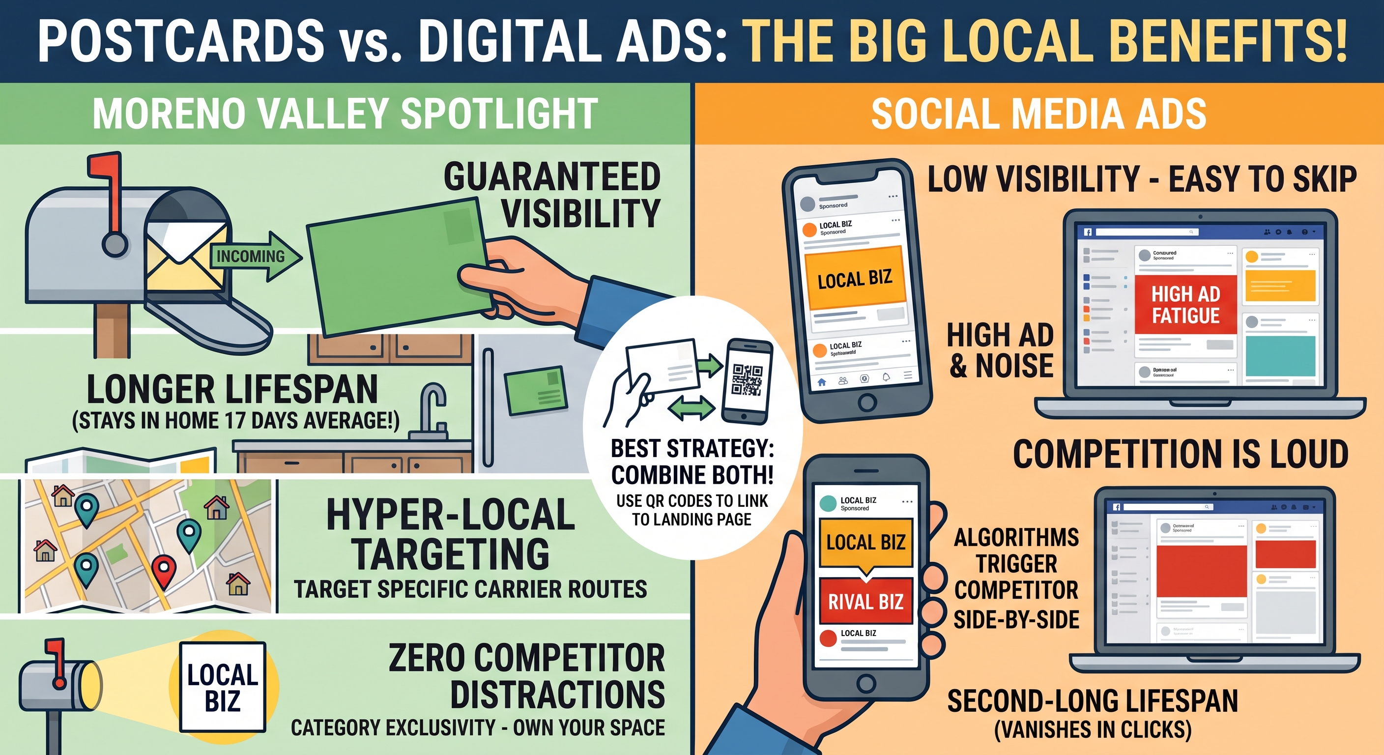Ask George: Why should I advertise on a postcard instead of Facebook or Google Ads?