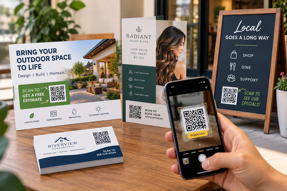 Add QR Codes to Printed Materials