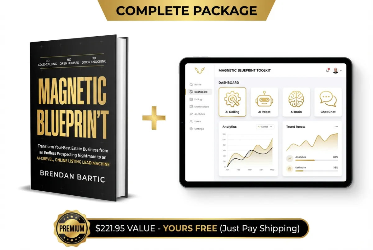 Magnetic Blueprint book 3D mockup