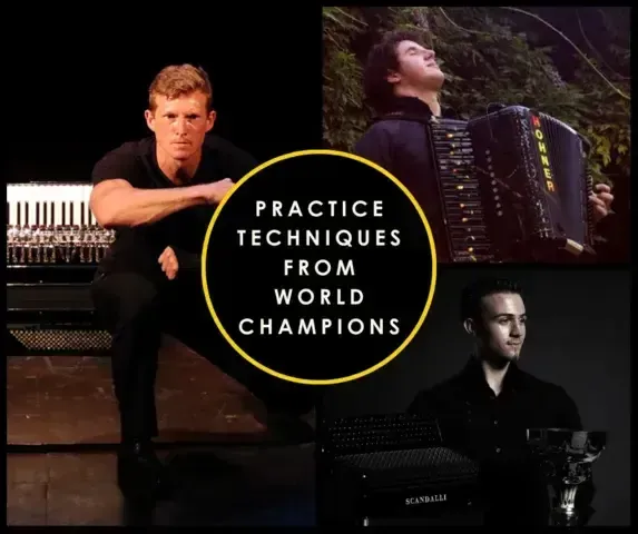 Practice With Purpose Free eBook for Accordion featuring tips from World Champions