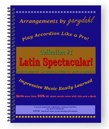 Piano Accordion Sheet Music Latin Spectacular