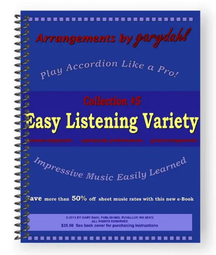 Piano Accordion Sheet Music Easy Listening