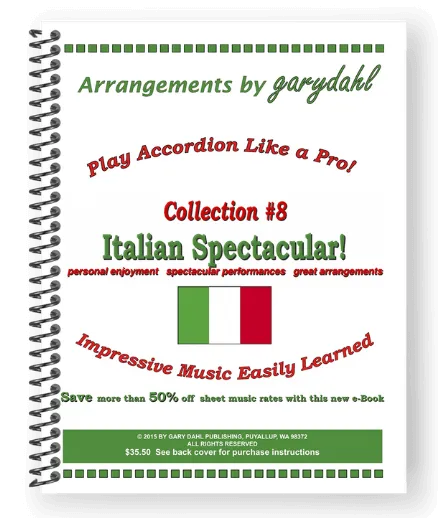 Piano Accordion Sheet Music Italian Spectacular