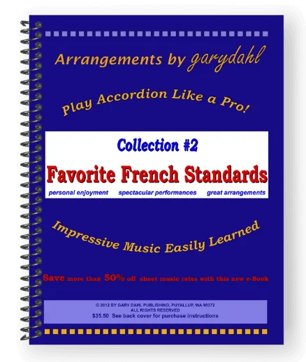 Piano Accordion Sheet Music French Standards