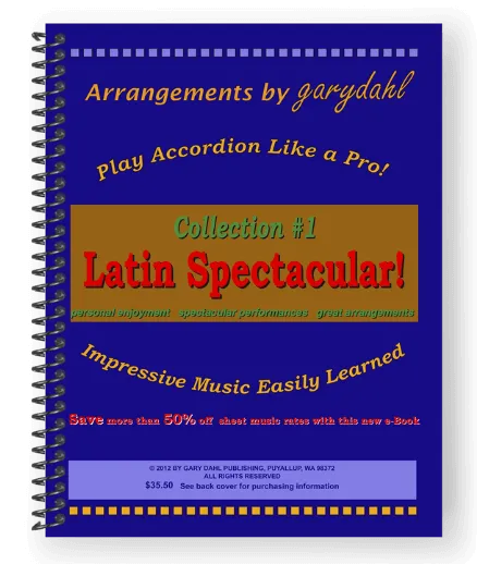 Piano Accordion Sheet Music Latin Spectacular