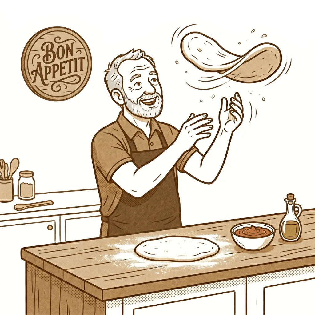 Three-step process illustration