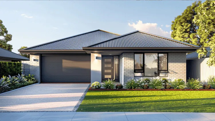 Visual of a 4-bedroom, 2-bathroom home with a games room in a quiet residential setting on Bundjalung Rise, Yanchep.