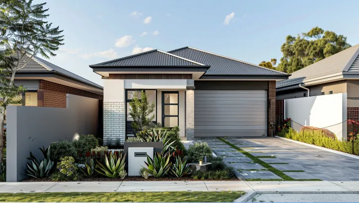 Visual rendering of a spacious 4-bedroom, 2-bathroom home with games room for investment purposes in Yanchep.