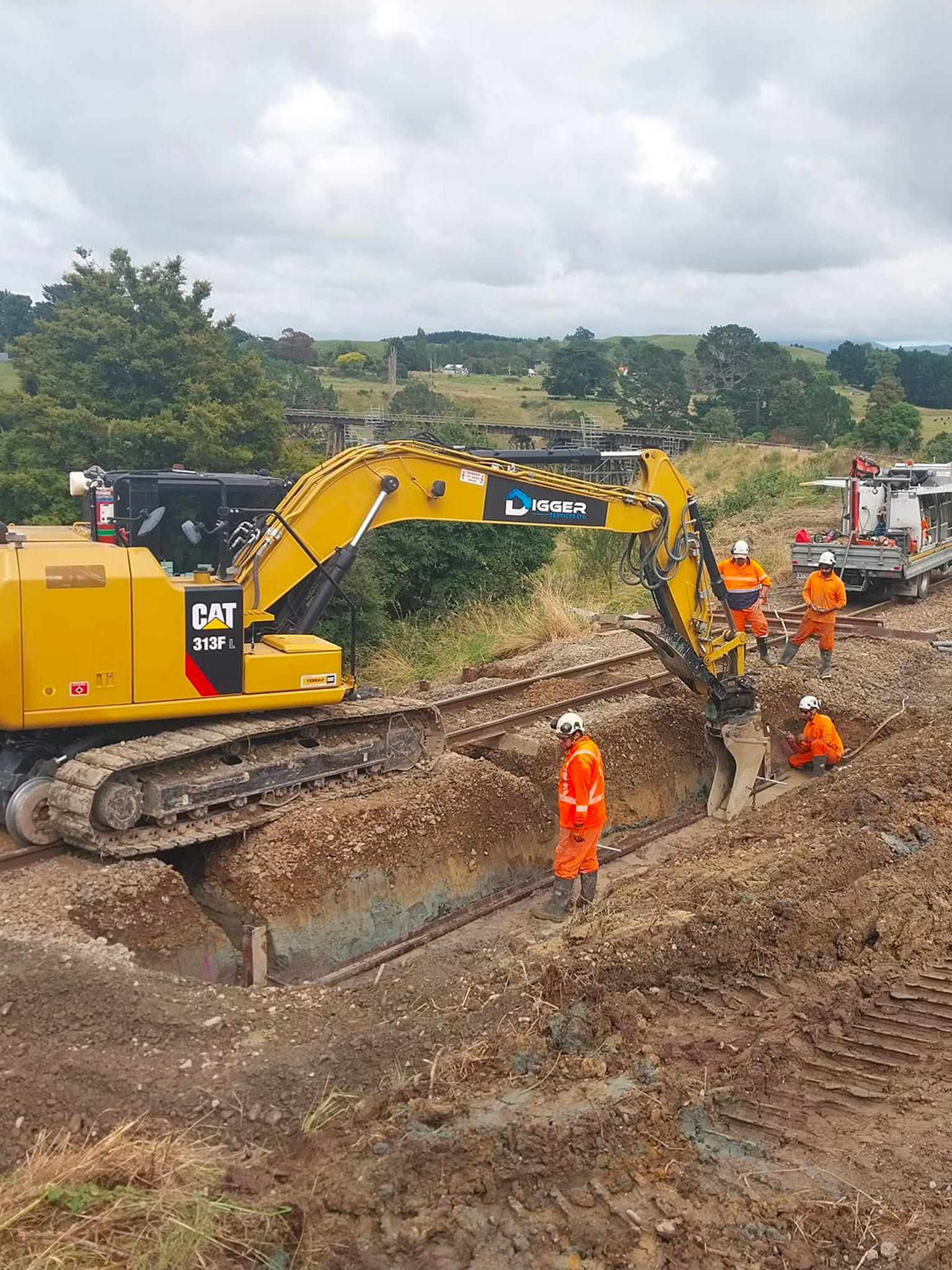 Civil construction and earthmoving services in Whanganui