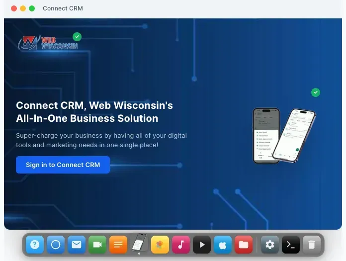 Connect CRM Desktop App