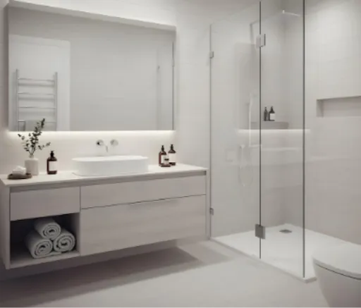 Sliding glass shower doors