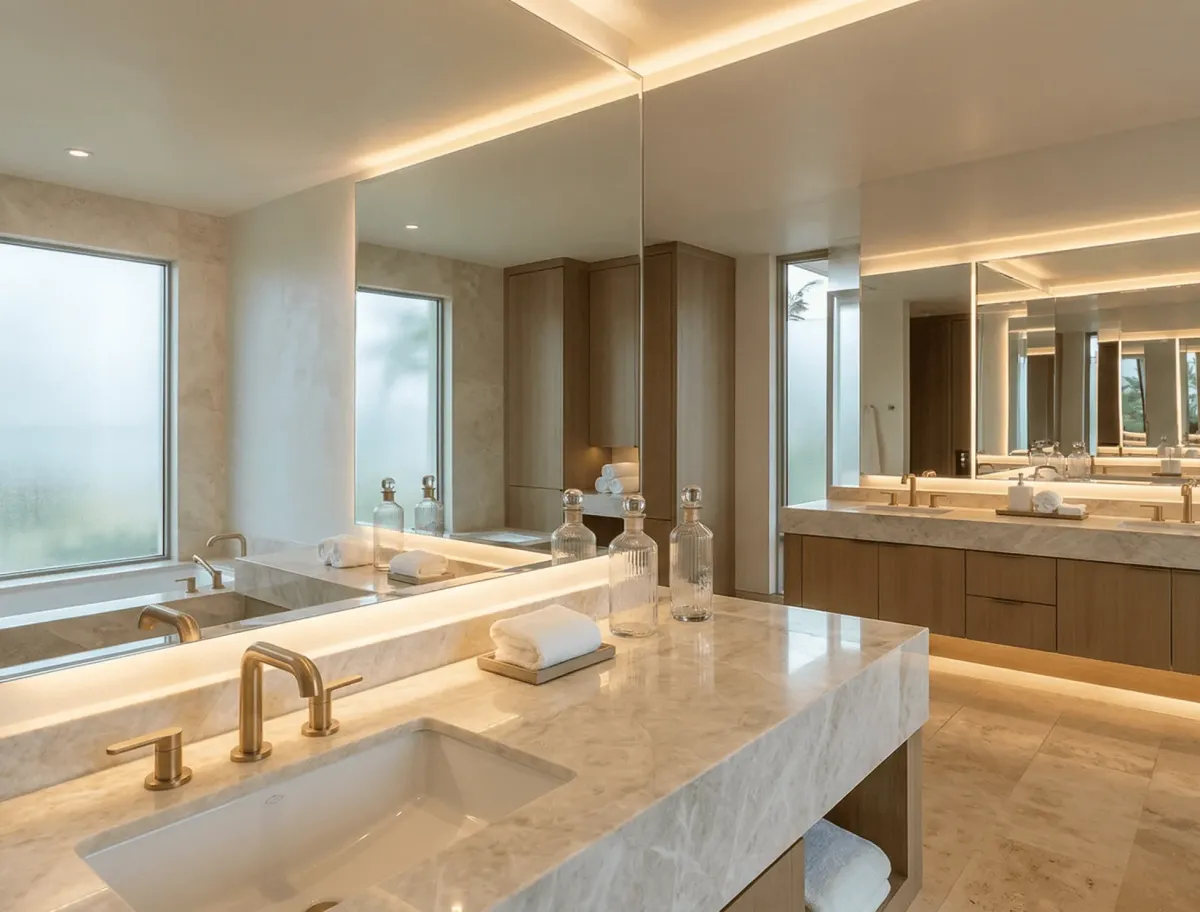 High-quality, durable business mirrors designed for high-traffic commercial use