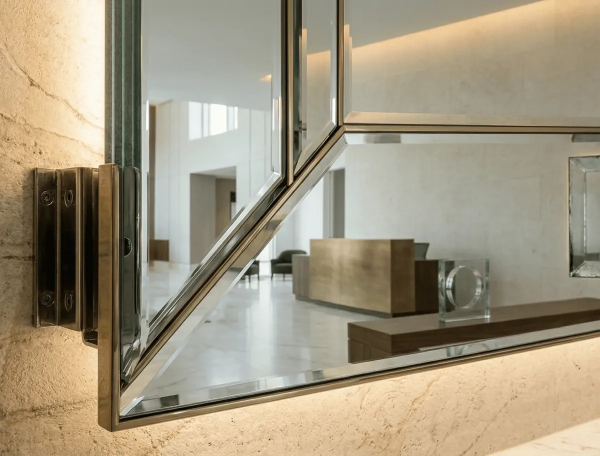 Easy-to-clean commercial mirrors for Naples businesses