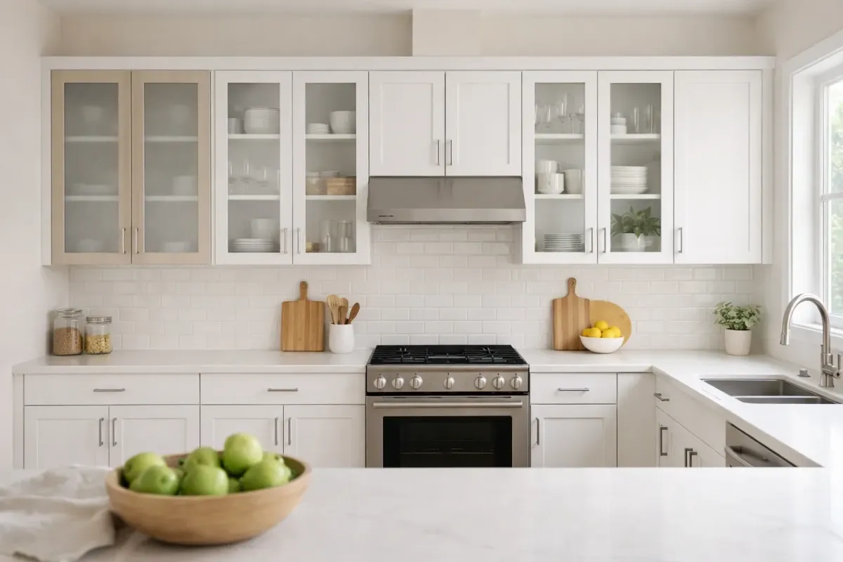 Cabinet glass replacement