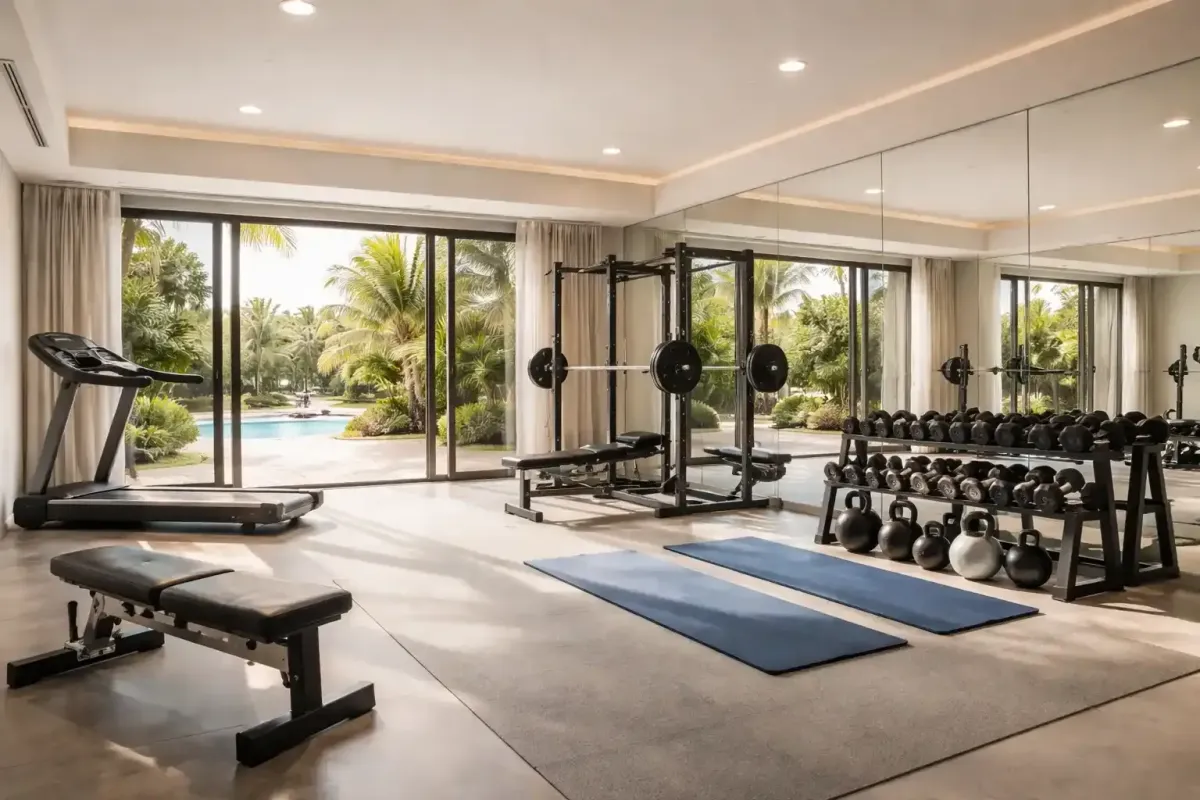 Home gym mirrors in Florida 