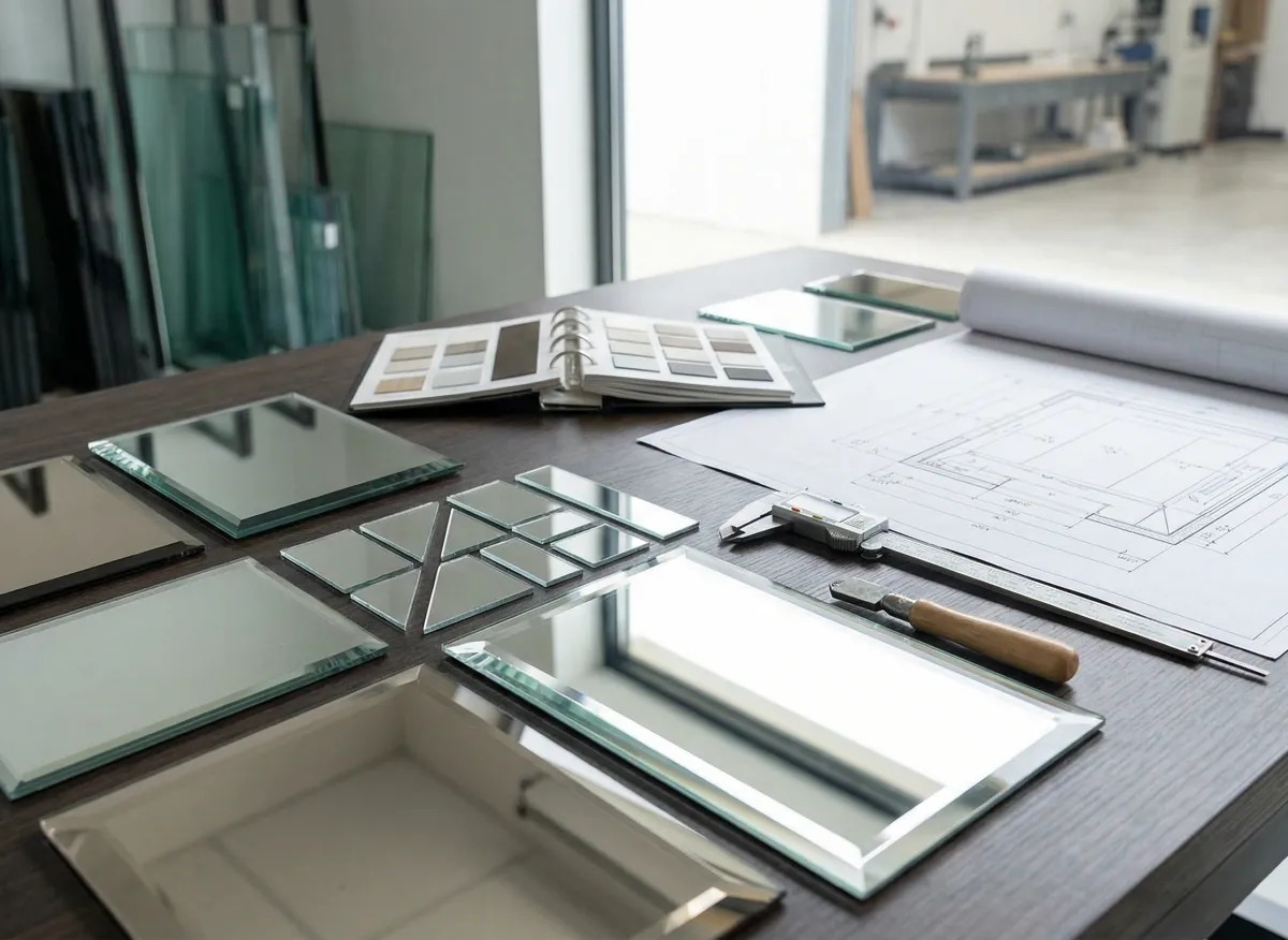 Consultation and design phase for custom elevator mirror installation in Naples, FL