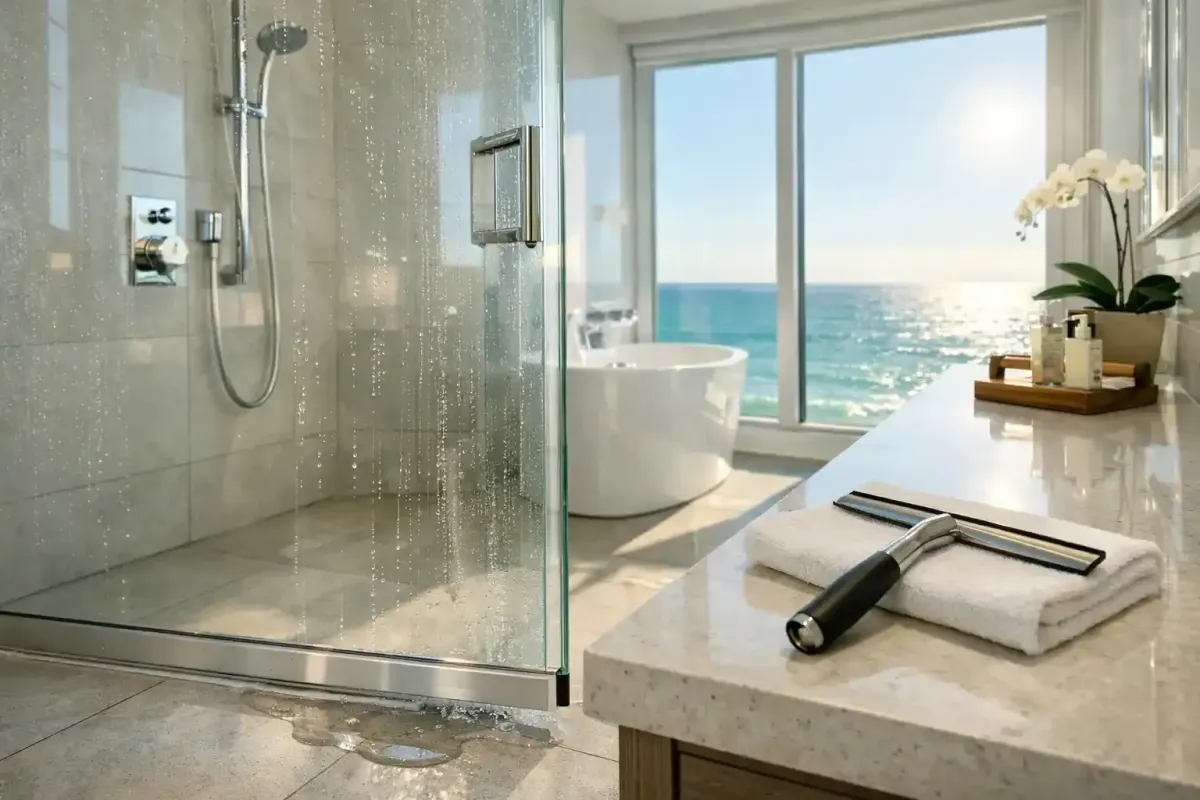 Shower door seal replacement